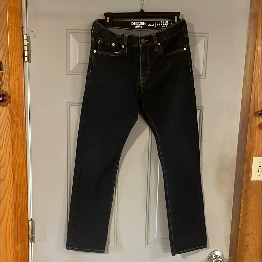 Denizen from Levi's Black Slim Straight Jeans